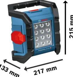 Bosch Projecteur Et Lampe De Chantier-Lampe 18V GLI 18V-1200 C Professional (sans batterie ni chargeur) en boîte carton - - 0601446700