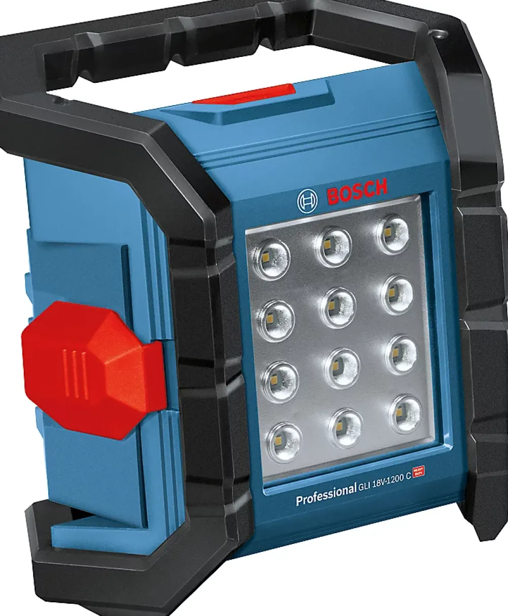 Bosch Projecteur Et Lampe De Chantier-Lampe 18V GLI 18V-1200 C Professional (sans batterie ni chargeur) en boîte carton - - 0601446700