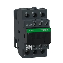 Schneider Electric Lc1d32b7 Schneider - Contacteur Moteur Tripolaire - 3no - 32a - Bobine 24vca - Vis étrier - Tesys Lc1d32