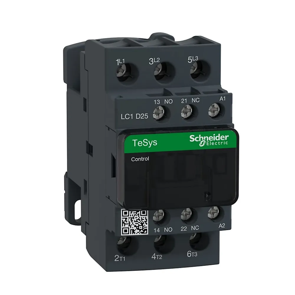 Schneider Electric Autre Commande Modulaire-Lc1d25m7 Schneider - Contacteur Tripolaire - 3no - 25a - Bobine 220vca - Vis