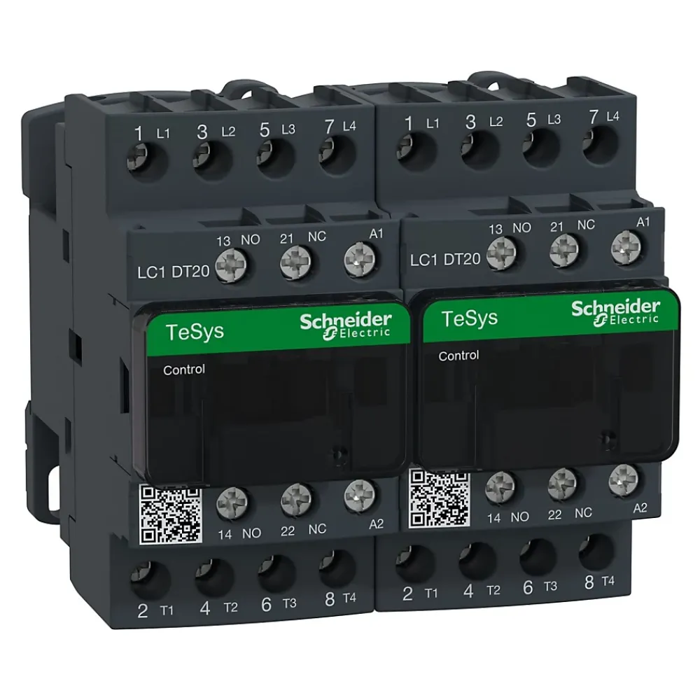 Schneider Electric Autre Commande Modulaire-Lc2dt20p7 Schneider - Contacteur Inverseur Tétrapolaire - 4no - 20a - Bobine 230vca - Vis