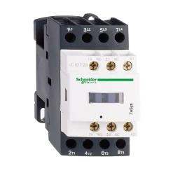 Schneider Electric Autre Commande Modulaire-Lc1dt25p7 Schneider - Contacteur Tétrapolaire - 4no - 25a - Bobine 230vca - Vis étrier - Tesys Lc1dt2