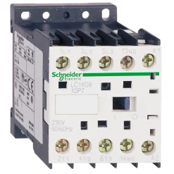 Schneider Electric Lc1k0910u7 Schneider - Mini Contacteur Tripolaire - 3no - 9a - Bobine 230 à 240vca - Vis