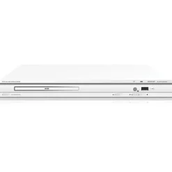Thomson Décodeur Tnt, Télécommande Et Transmetteur-Lecteur DVD THD303WV2 blanc upscaling 1080p HDMI USB