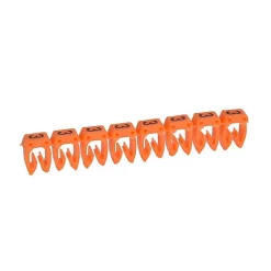 Legrand Tournevis D'Électricien-038213 - Boite De 1200 Repères Cab 3 Pour Fils 0,5mm² à 1,5mm² - Marquage Chiffre 3 Orange