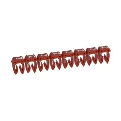 Legrand Tournevis D'Électricien-038212 - Boite De 1200 Repères Cab 3 Pour Fils 0,5mm² à 1,5mm² - Marquage Chiffre 2 Rouge