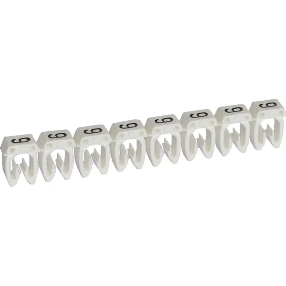 Legrand Tournevis D'Électricien-038215 - Boite De 1200 Repères Cab 3 Pour Fils 0,5mm² à 1,5mm² - Marquage Chiffre 5 Vert