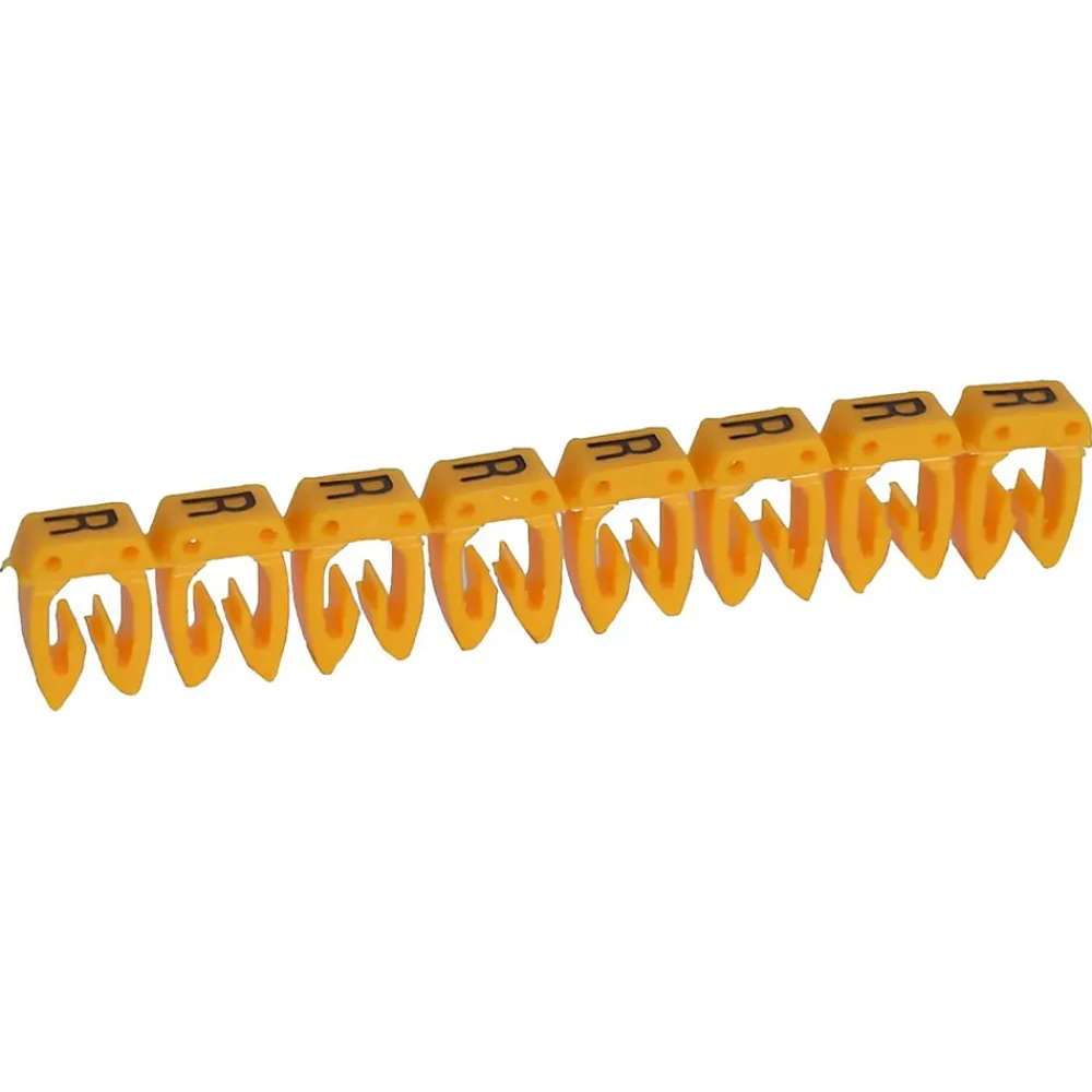 Legrand Tournevis D'Électricien-038317 - Boite De 300 Repères Cab 3 Pour Fils 0,5mm² à 1,5mm² - Marquage Lettre R
