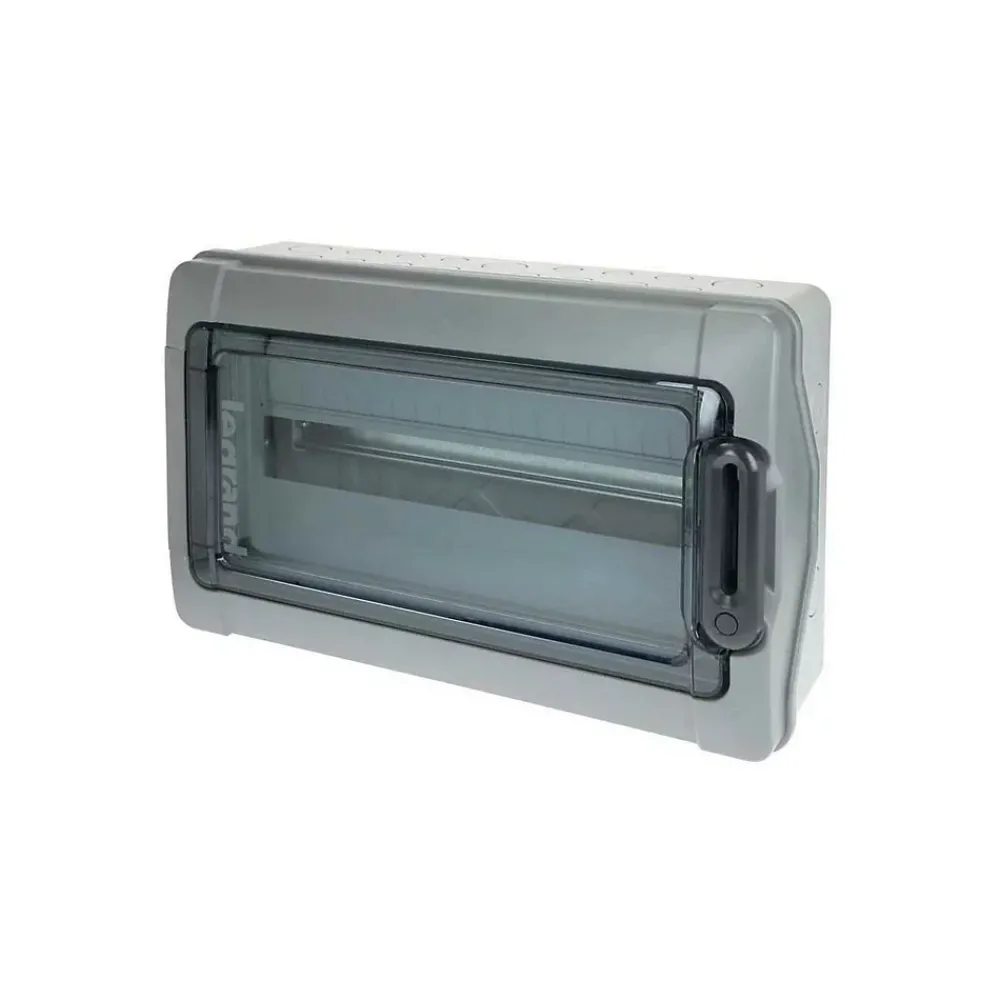 Legrand Tableau Électrique Nu-601985 Coffret Plexo3 étanche Ip65 - 1 Rangée 18 Modules - Embouts à Perforation Directe Non Montés