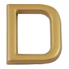 Chapuis Lettre de maison - marquage D - en PVC - couleur or - autocollant - hauteur 3,7 cm - LD37D