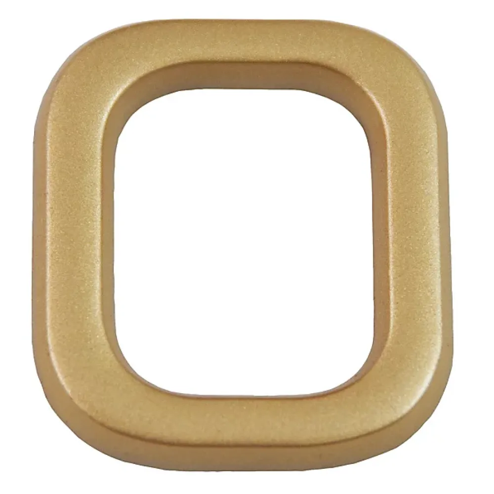 Chapuis Lettre de maison - marquage O - en PVC - couleur or - autocollant - hauteur 3,7 cm - LD37O