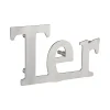 Thirard Chiffre Et Lettre Pour Maison-Lettre Ter à visser, inox, H.80mm -