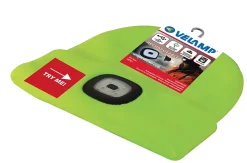Velamp LIGHTHOUSE : Bonnet avec frontale LED rechargeable. Jaune fluo