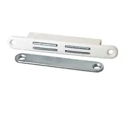 Diall Loquetaux-Loqueteau blanc à encastrer 6 kg
