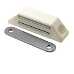 Diall Loqueteau blanc 6 kg entraxe 49 vendu par 2