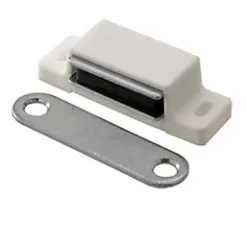 Diall Loqueteau blanc 6 kg entraxe 38mm vendu par 8 pièces