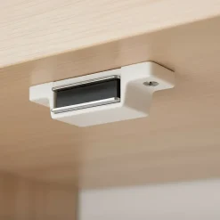 Diall Loqueteau blanc 6 kg entraxe 38mm vendu par 8 pièces