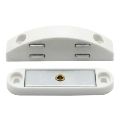 Diall Loqueteau Blanc 6 kg entraxe 45mm