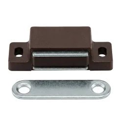 Diall Loquetaux-Loqueteau marron 4 kg entraxe 34 mm vendu par 2