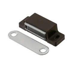 Diall Loquetaux-2 loqueteaux Marron 4kg à encastrer entraxe 26
