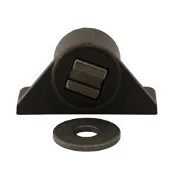 Diall Loquetaux-2 loqueteaux ronds Marron 6 kg Entraxe 25