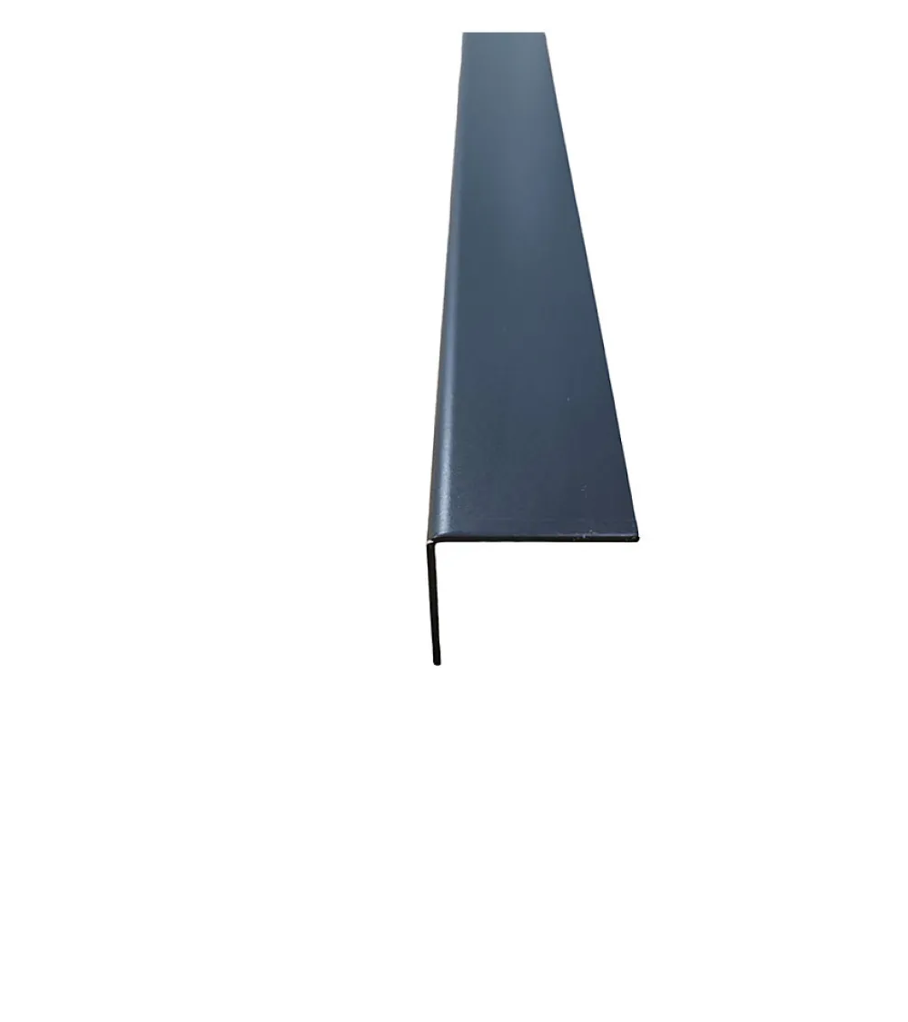 Alucouleur Cornière-Lot 5 Cornières d'angle RAL 7016 Sat Gris Anthracite - épaisseur 1mm - Long 150 cm (3 cm x 3,5 cm )