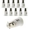 Zenitech Douille Électrique-Lot de 10 adaptateurs de douille B22/E27 -