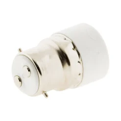 Zenitech Lot de 2 adaptateurs douille B22/E14 -