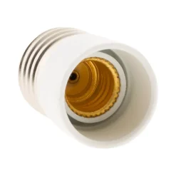 Zenitech Douille Électrique-Lot de 2 adaptateurs douille E27/E14 -