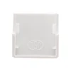 Zenitech Lot de 2 angles extérieurs 20 x 10mm - Blanc -