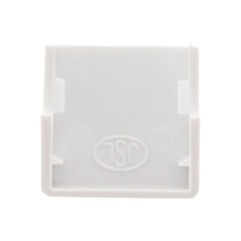 Zenitech Lot de 2 angles extérieurs 20 x 10mm - Blanc -