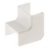 Zenitech Moulure, Goulotte Et Plinthe-Lot de 2 angles intérieurs 20 x 10mm - Blanc -