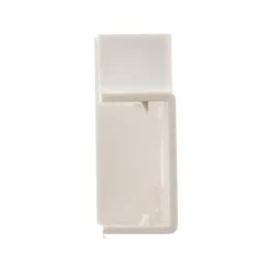 Zenitech Lot de 4 angles plats 20 x 10mm - Blanc -