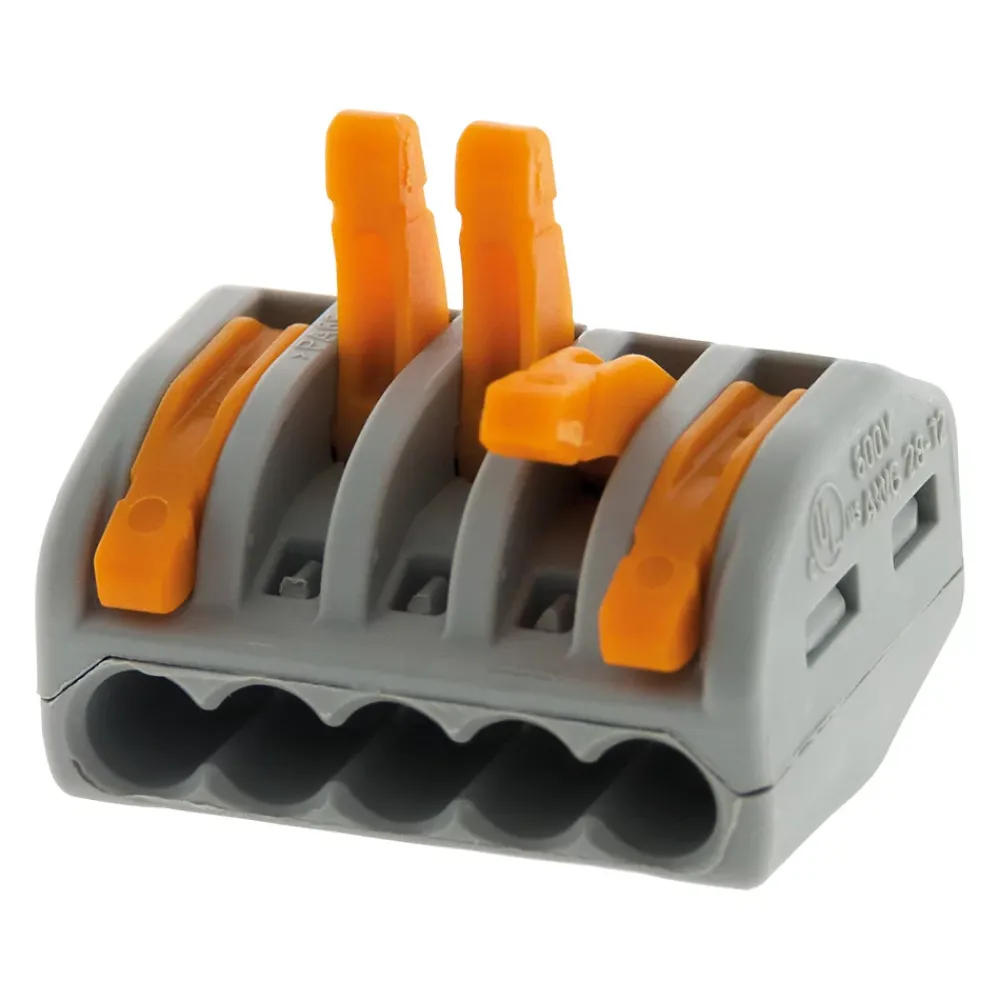 Wago Accessoire De Raccordement-Lot de 50 bornes 2/3/5 entrées série 222 -