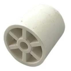 Civic Industrie Lot de 10 butoirs de sol Elastom 32 MADE IN FRANCE en élastomère (caoutchouc) blanc. Diamètre 30mm et hauteur 32mm.