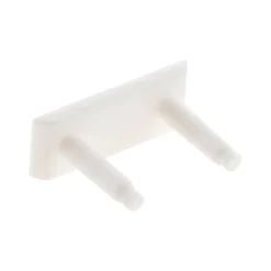 Zenitech Cache-Prise-Lot de 6 caches prises 2P/2P+T 6A ou 16A - Blanc -