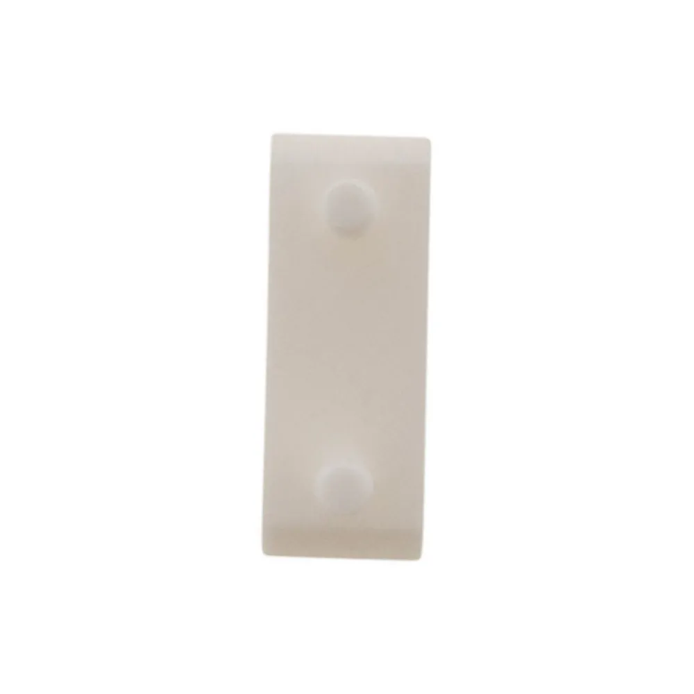 Zenitech Cache-Prise-Lot de 6 caches prises 2P/2P+T 6A ou 16A - Blanc -
