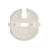 Zenitech Cache-Prise-Lot de 3 caches prises 2 P+T + clef - Blanc -