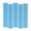 Toodo Filtre Anti Calcaire-Lot de 5 Cartouches Bobinée Filtre à Eau Anti Sédiments 9 pouces 3/4 - 5 microns Compatibles Filtre 10 pouces