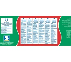 Semin Lot de 3 colles pour Carrelage Haute Performance Kedofix , Prêt à l'emploi, Intérieur/extérieur, seau de 20 kg