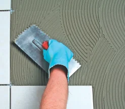 Semin Lot de 3 colles pour Carrelage Haute Performance Kedofix , Prêt à l'emploi, Intérieur/extérieur, seau de 20 kg