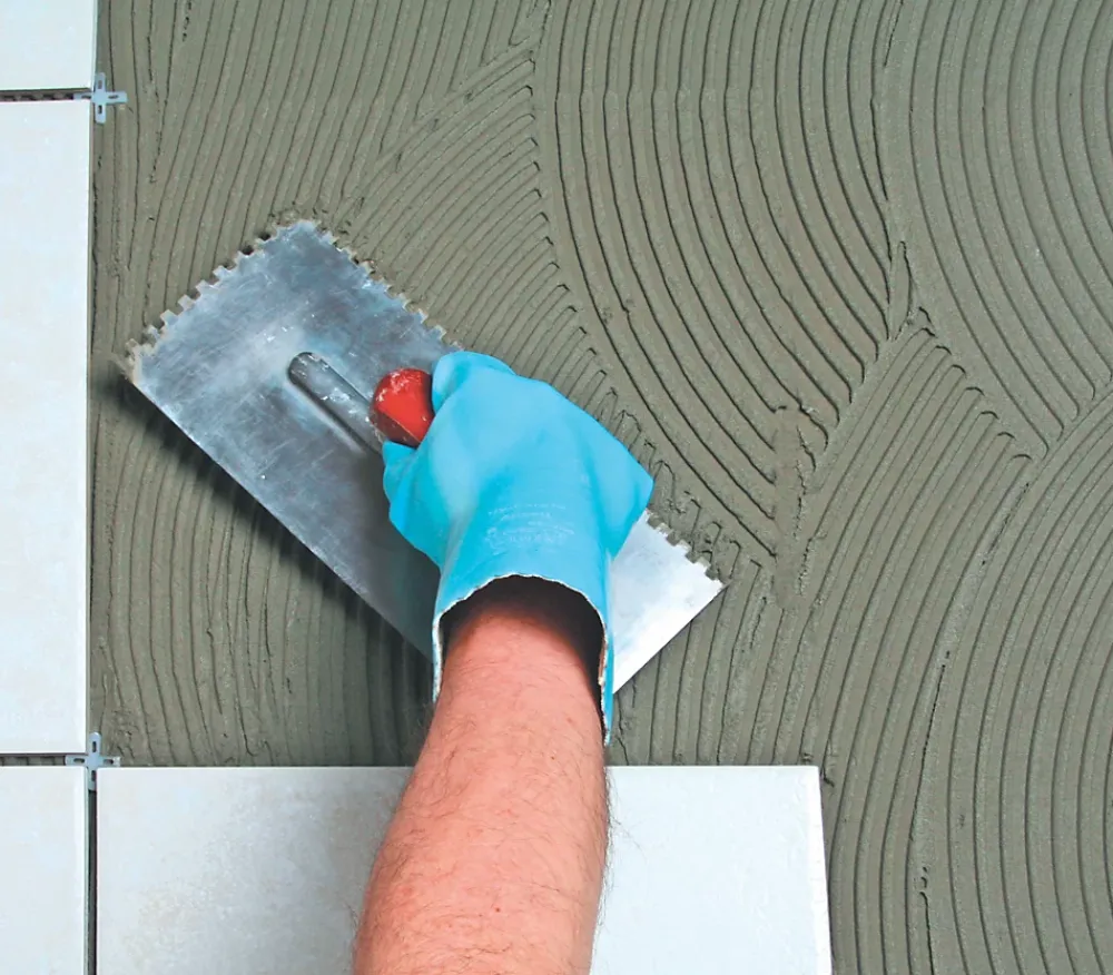 Semin Lot de 3 colles pour Carrelage Haute Performance Kedofix , Prêt à l'emploi, Intérieur/extérieur, seau de 20 kg
