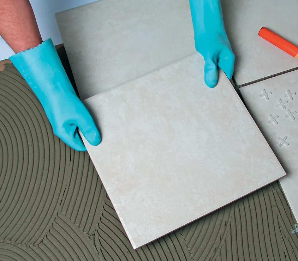 Semin Lot de 3 colles pour Carrelage Haute Performance Kedofix , Prêt à l'emploi, Intérieur/extérieur, seau de 20 kg
