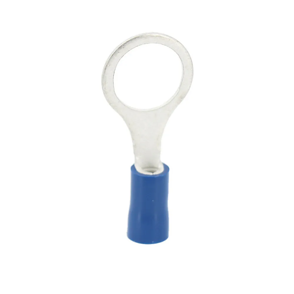 Lem Select Lot de 25 - Cosse à œillet bleue diam10 mm avec manchon cuivre - câble 1,5-2,5 mm²