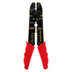 Zenitech Fixation Et Raccordement Du Câble-Lot de 50 cosses assorties + pince à sertir -
