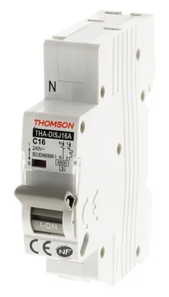 Thomson Disjoncteur Et Coupe-Circuit-Lot de 6 disjoncteurs PH+N 16A NF