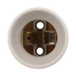 Zenitech Lot de 5 douilles de chantier E27 sans bague -