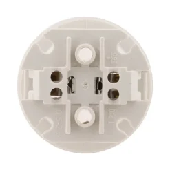 Zenitech Lot de 5 douilles de chantier E27 sans bague -