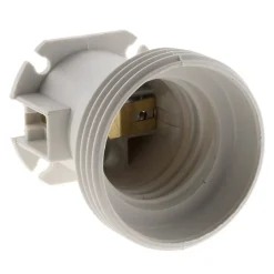 Zenitech Lot de 5 douilles de chantier E27 sans bague -