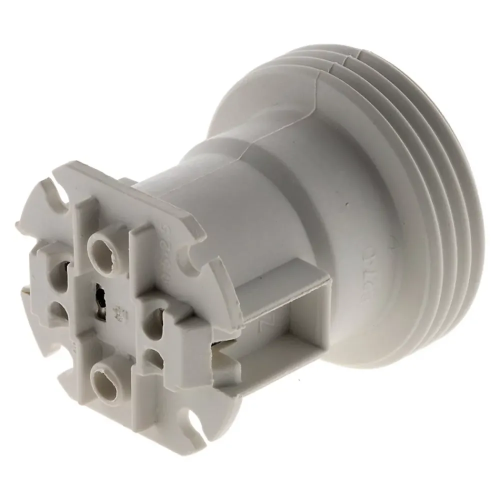Zenitech Lot de 5 douilles de chantier E27 sans bague -